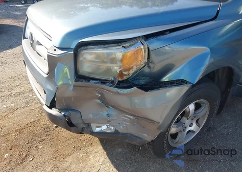 2008 Honda Pilot Ex-L from USA, damaged, VIN 5FNYF18578B002493